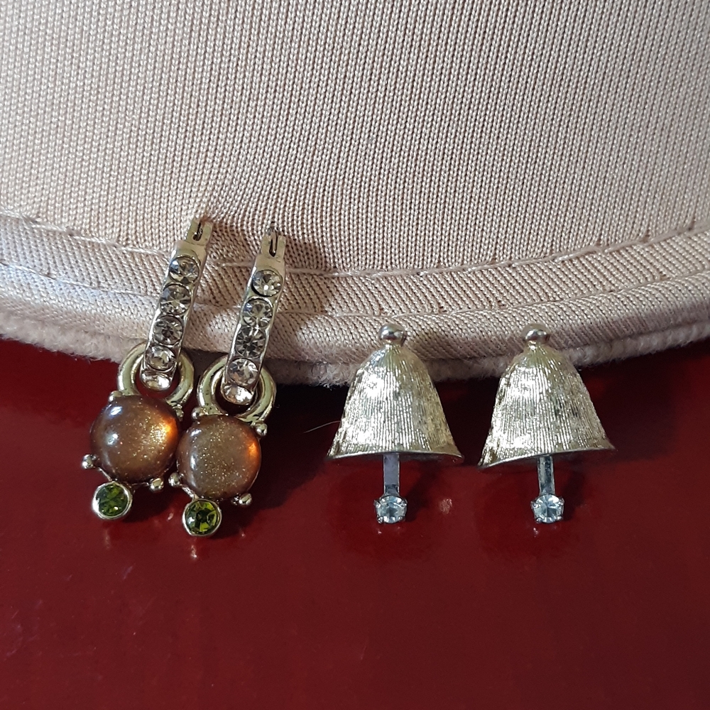 Two Pair of Vintage Earrings